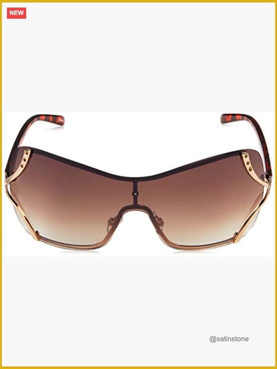 Shield Sunglasses Metal Frame UV400 Protection Polycarbonate Lens main image 3